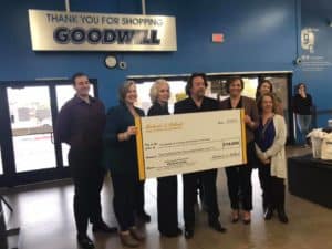 Goodwill Pollack Donation Check